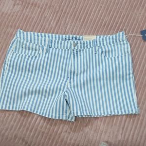 Universal Thread High- Rise Midi Shorts. Size 18.